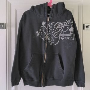 O'Neill black hooded sweatshirt
